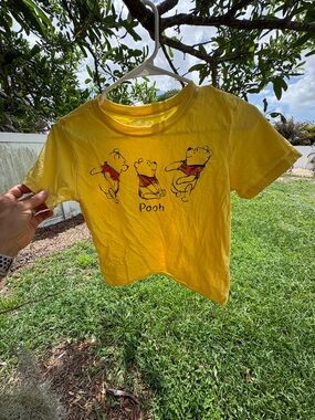 Women’s Yellow Pooh Graphic Tee - Disney
